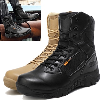 Botas Tacticas Hombre Botas Moto Cuero Botas Martin