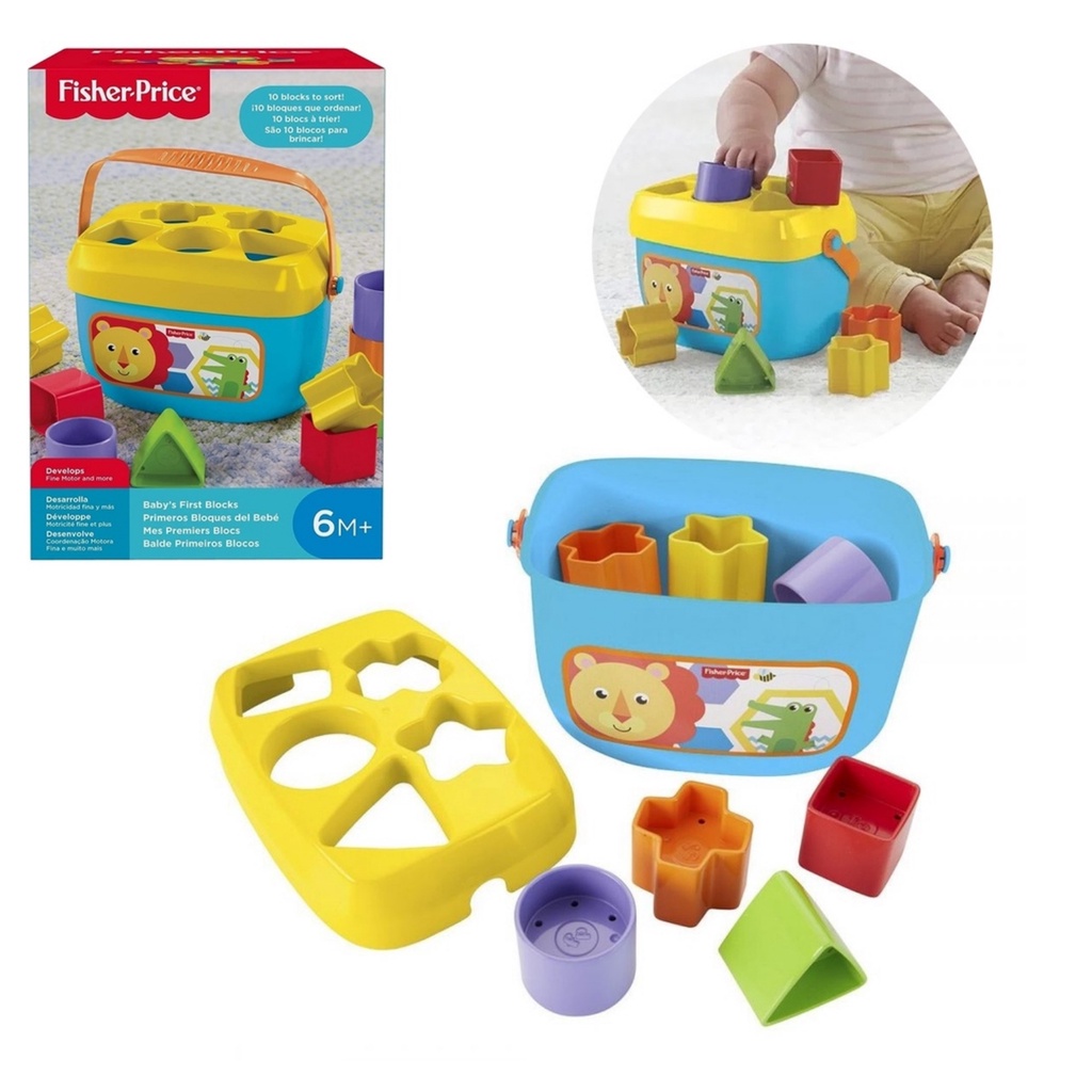 Fisher Price Primeros Bloques Del Bebe