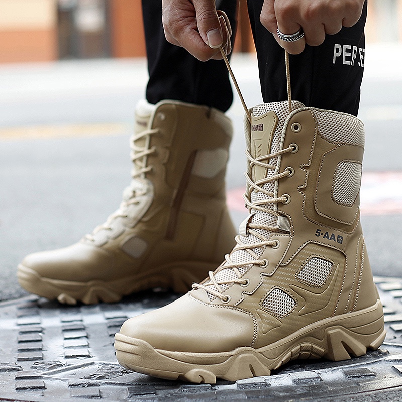 Comprar Botas militares tácticas para hombre, botas especiales de