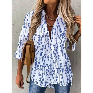 Casual Blusas De Mujer Camisas Moda Blusa Elegante Manga Larga Nueva Camisa  Tops 