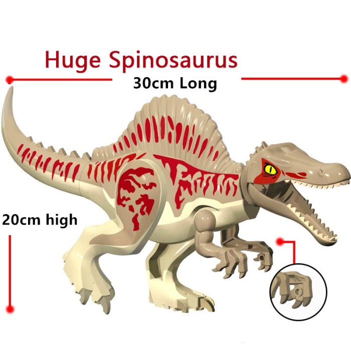 Lego spinosaurus minifigure hot sale