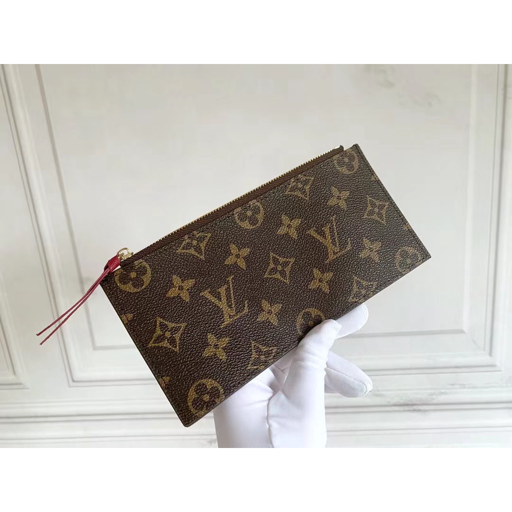 Louis Vuitton Luis De Pocket Bolso/Soporte De Tarjeta/Cartera Para Mujer