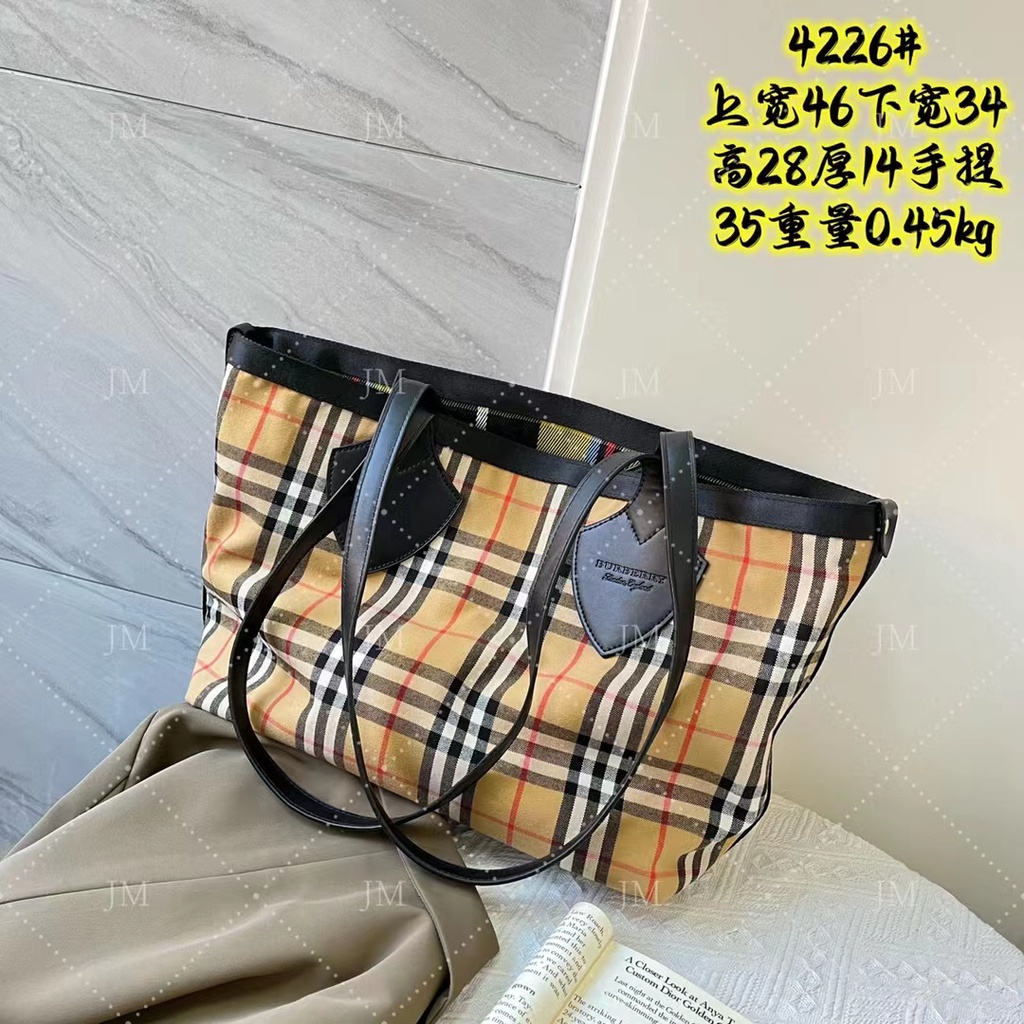 2023 Burberry Bolso De Compras De Alta Calidad Para Mujer Shopee