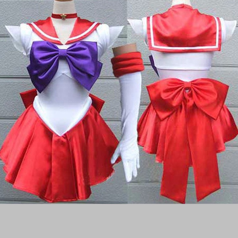 Disfraz De Cosplay De Anime Japonés Pretty Guardian Sailor Girl Mercury  Moon Mars Dress Soldier