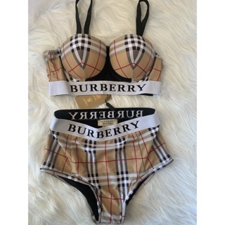 Trajes de best sale baño burberry