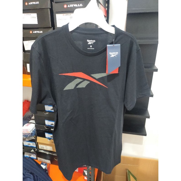 Camiseta Reebok - Gris - Camiseta Hombre