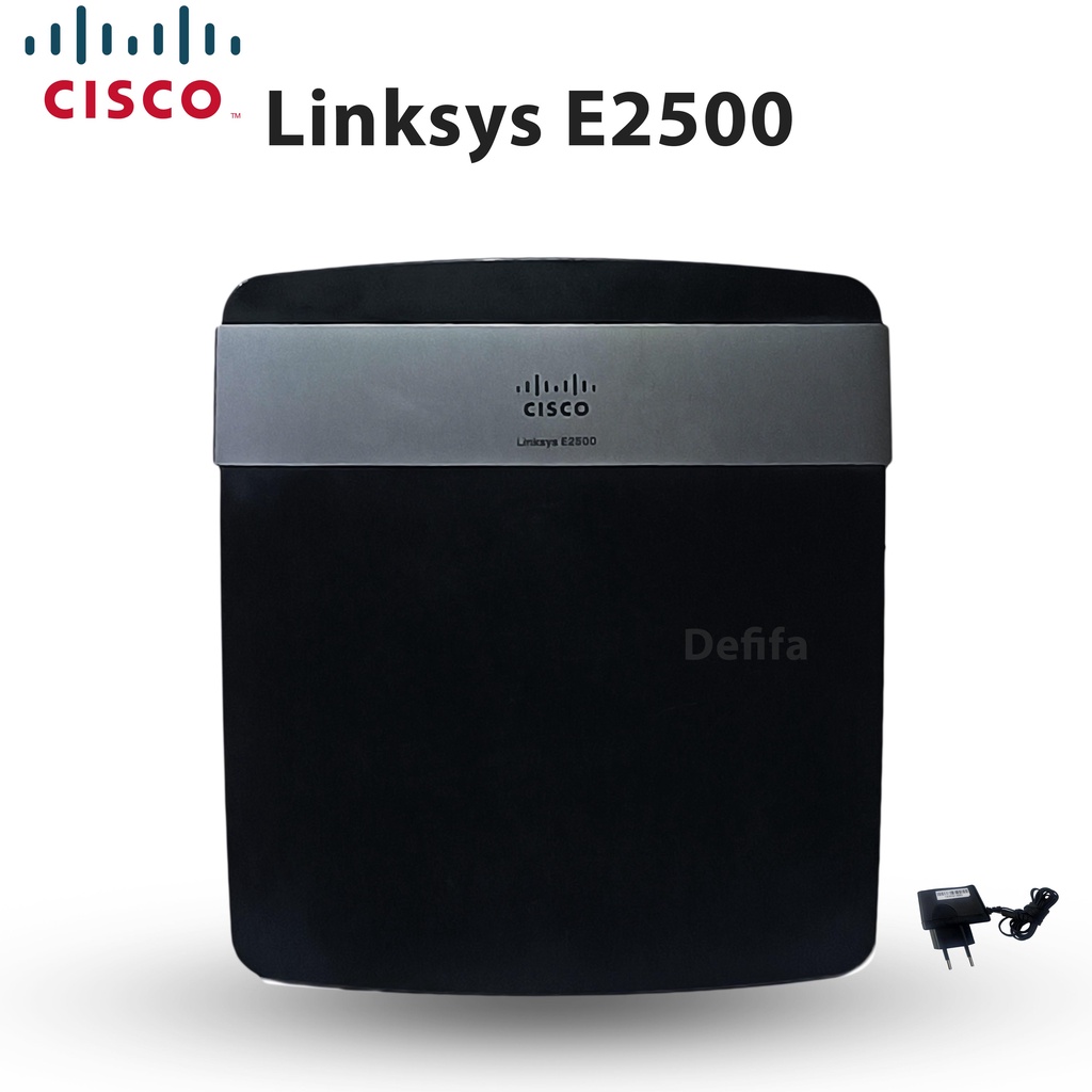 Linksys Cisco E2500 N600 Router Inalámbrico WiFi De Doble Banda ...