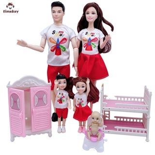 Muñeca Barbi Embarazada Familia Ken Set Juego Grande Niñas Juguetes