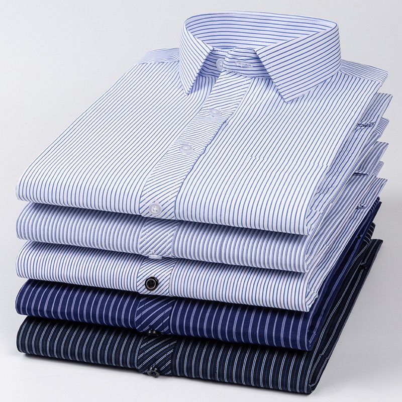 Camisas Para Hombres Camisa Azul Manga Larga Elegantes Casuales