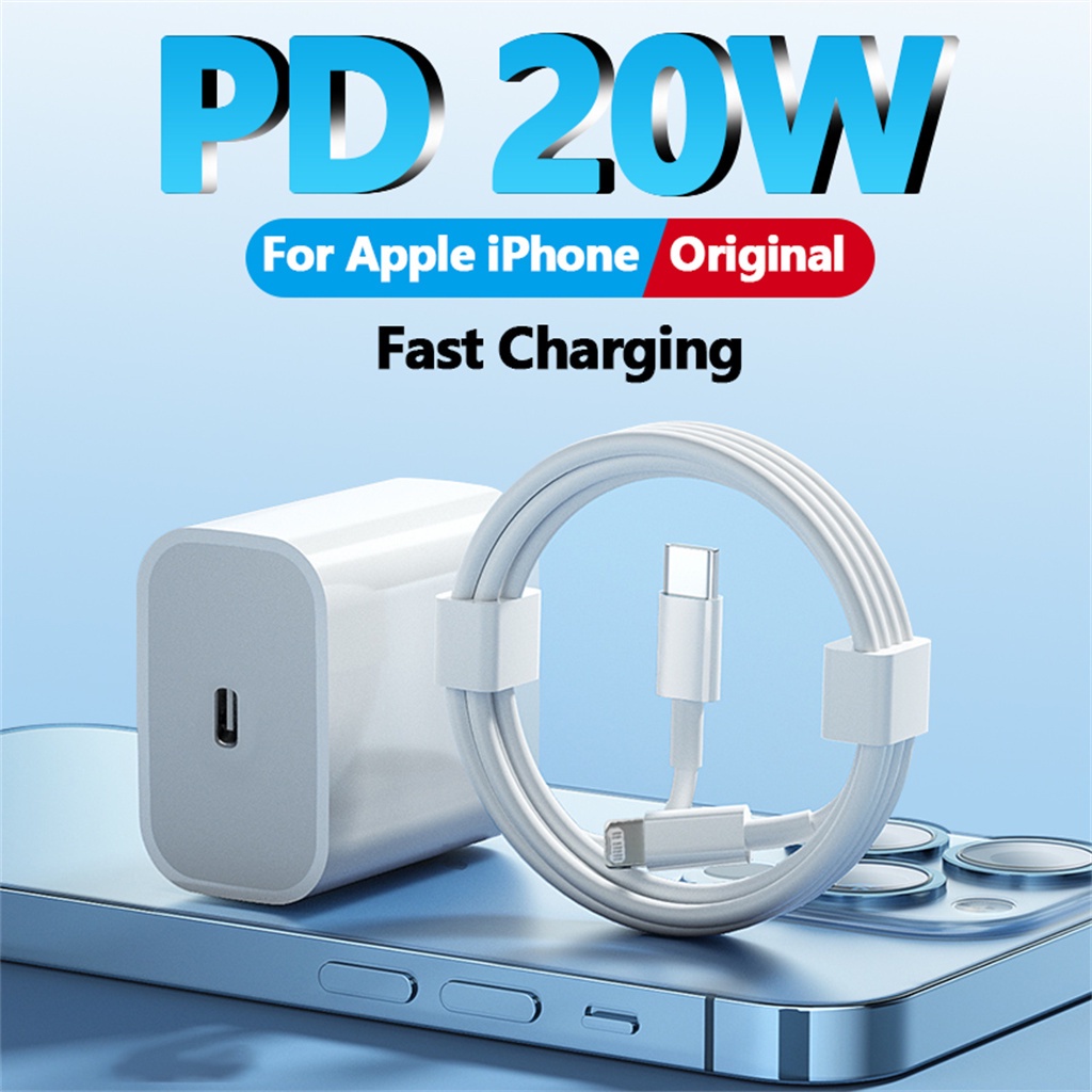 Cargador Carga Rapida de 20W con USB C Cable, Fast Charging iPhone, Apple  Tipo C Cargador Rapido, para iPhone 14 5g 13 12 11 10 X XS XR : :  Electrónica