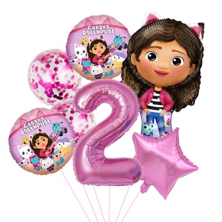 Globos gigantes de papel de aluminio de 32 pulgadas, color oro rosa con el  número 1, globos de decoración de fiesta de cumpleaños para niños (1)