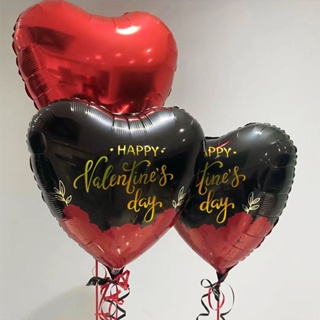 Globos De Corazones Rojos Amor Con Letras Te Amo Decoracion Para  Aniversario Set