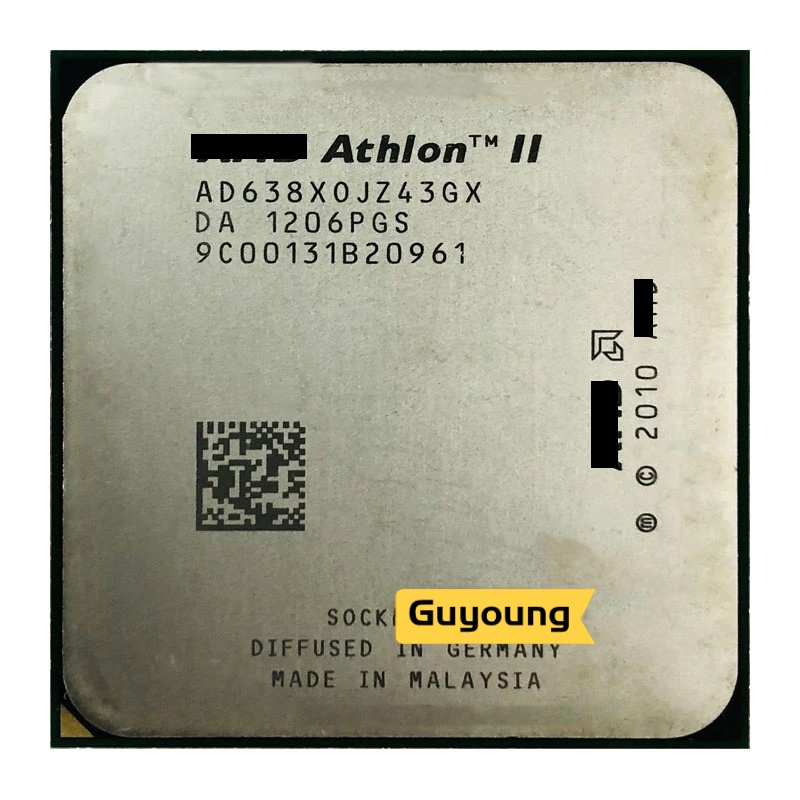 Athlon II X4 638 2.7 GHz Procesador CPU Quad Core Usado