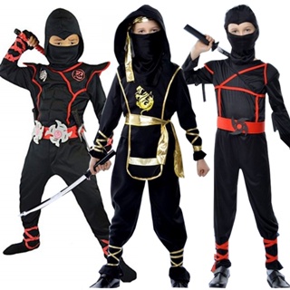 Disfraz de Ninja Guerrero Negro para hombre, traje de Cosplay para adultos,  traje de uniforme Ninja japonés, trajes de espectáculo de escenario, fiesta  de Carnaval de Halloween - AliExpress