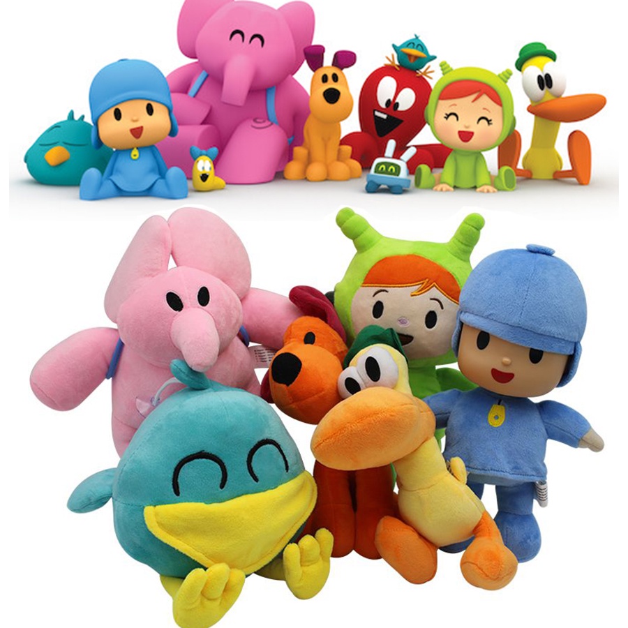 Amazon Peluches Pocoyo Y Amigos Peluche Musical Pocoyo Y Sus