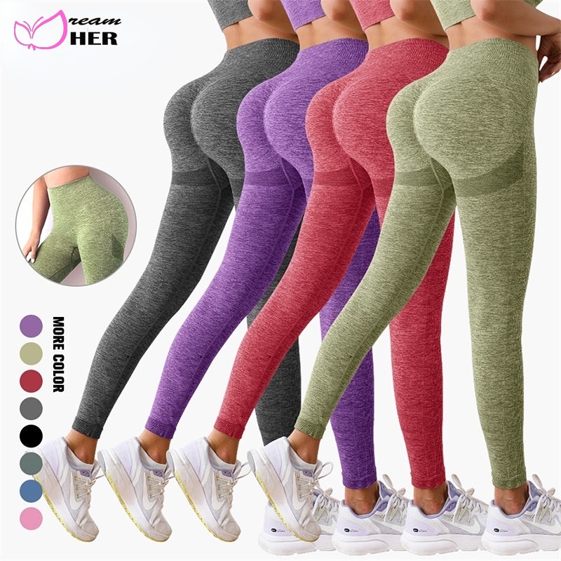 Leggings Da Donna A Vita Alta A 3/4 Pantaloni Sportivi Da Donna A