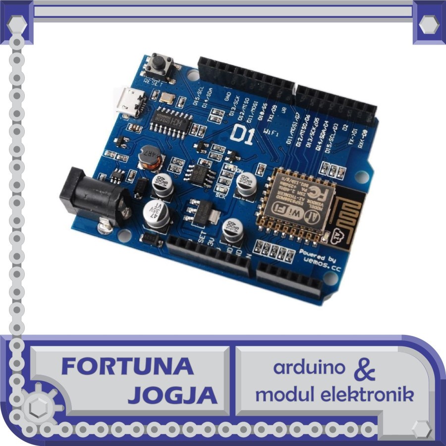 Wemos D1 Nodo Mcu base Arduino Uno Junta ESP8266MOD | Shopee Colombia