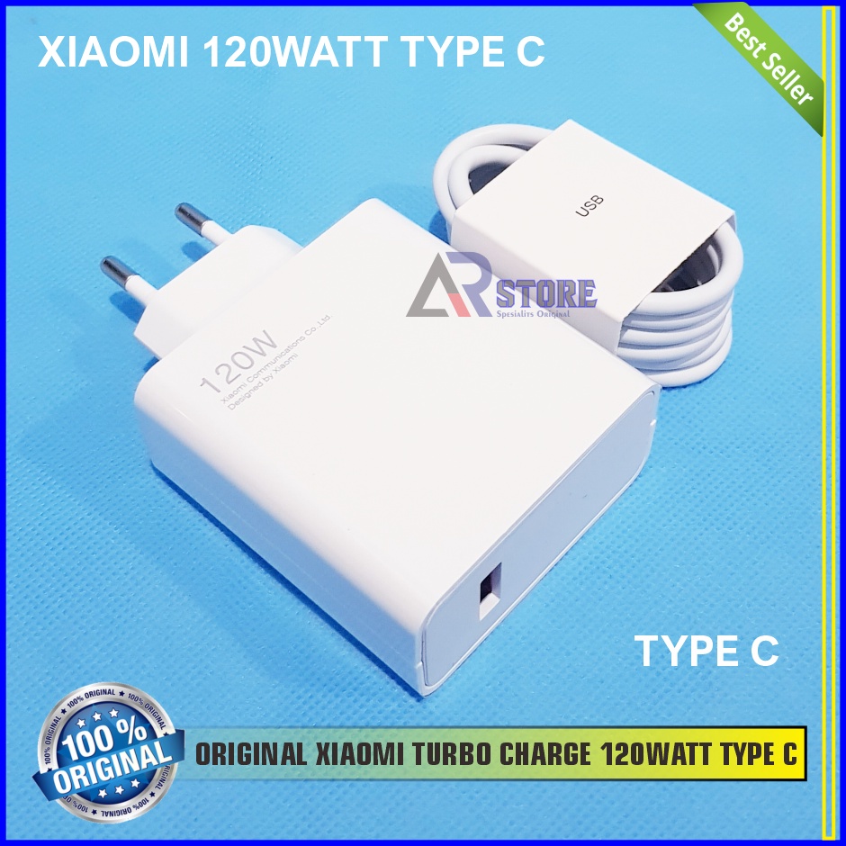Cargador xiaomi 120W Original Nuevo Xiomi 11T Pro Hipercarga Tipo c ori