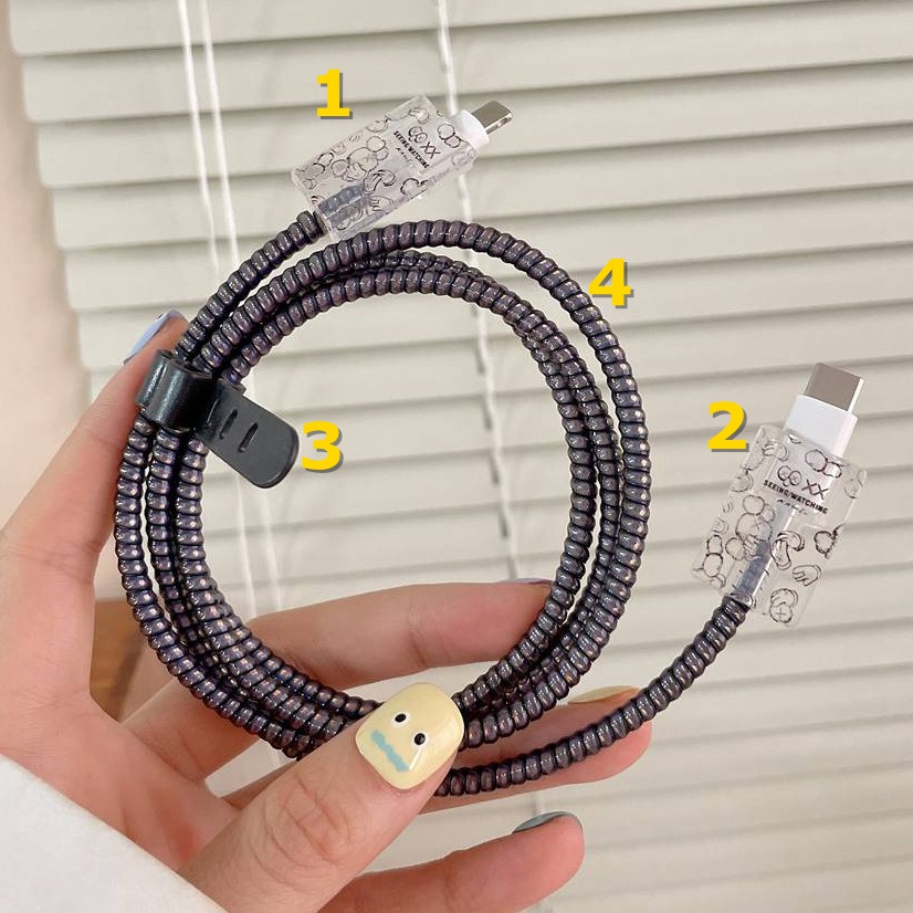 Manguito De Cable 8mm 2m Línea Organizador Protección De Tubería