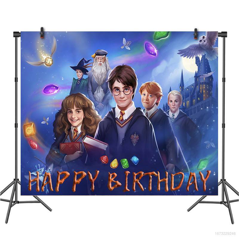 Banner cumpleaños Harry Potter