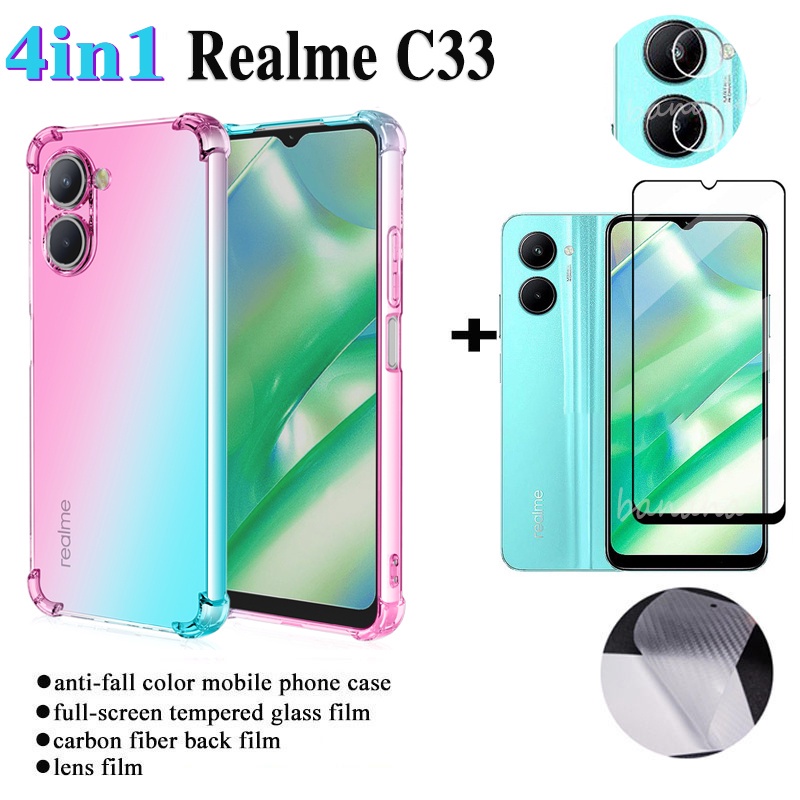 Funda suave para Realme C55 morado