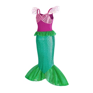 Las mejores ofertas en Disfraces de Sirena de poliéster para Niñas