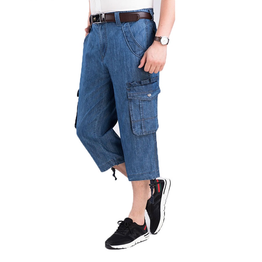 Pantalones cortos jeans online hombre