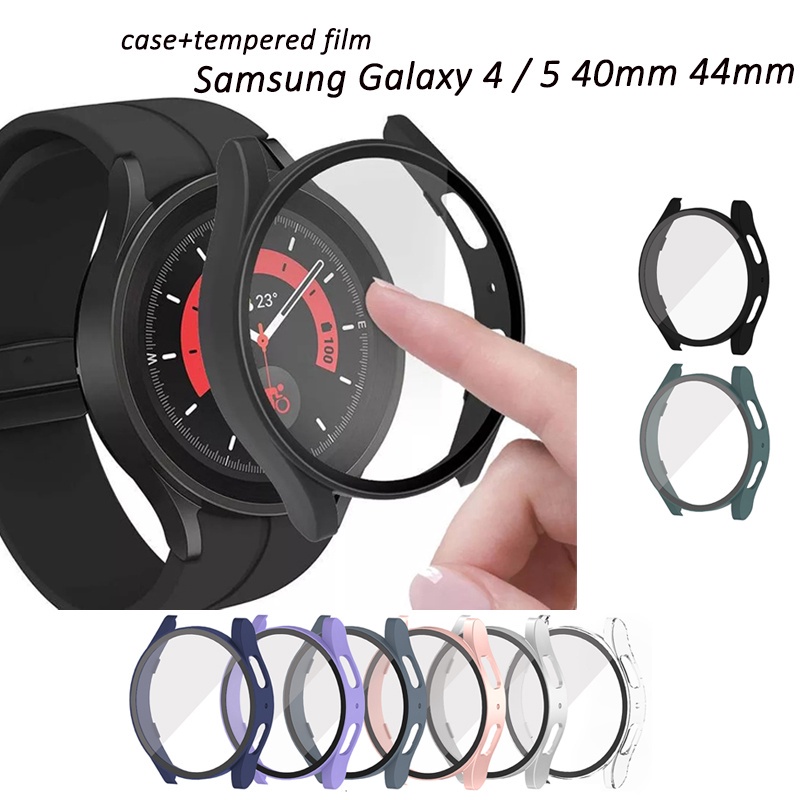 Funda de reloj para Samsung Galaxy Watch 4 Protector de pantalla