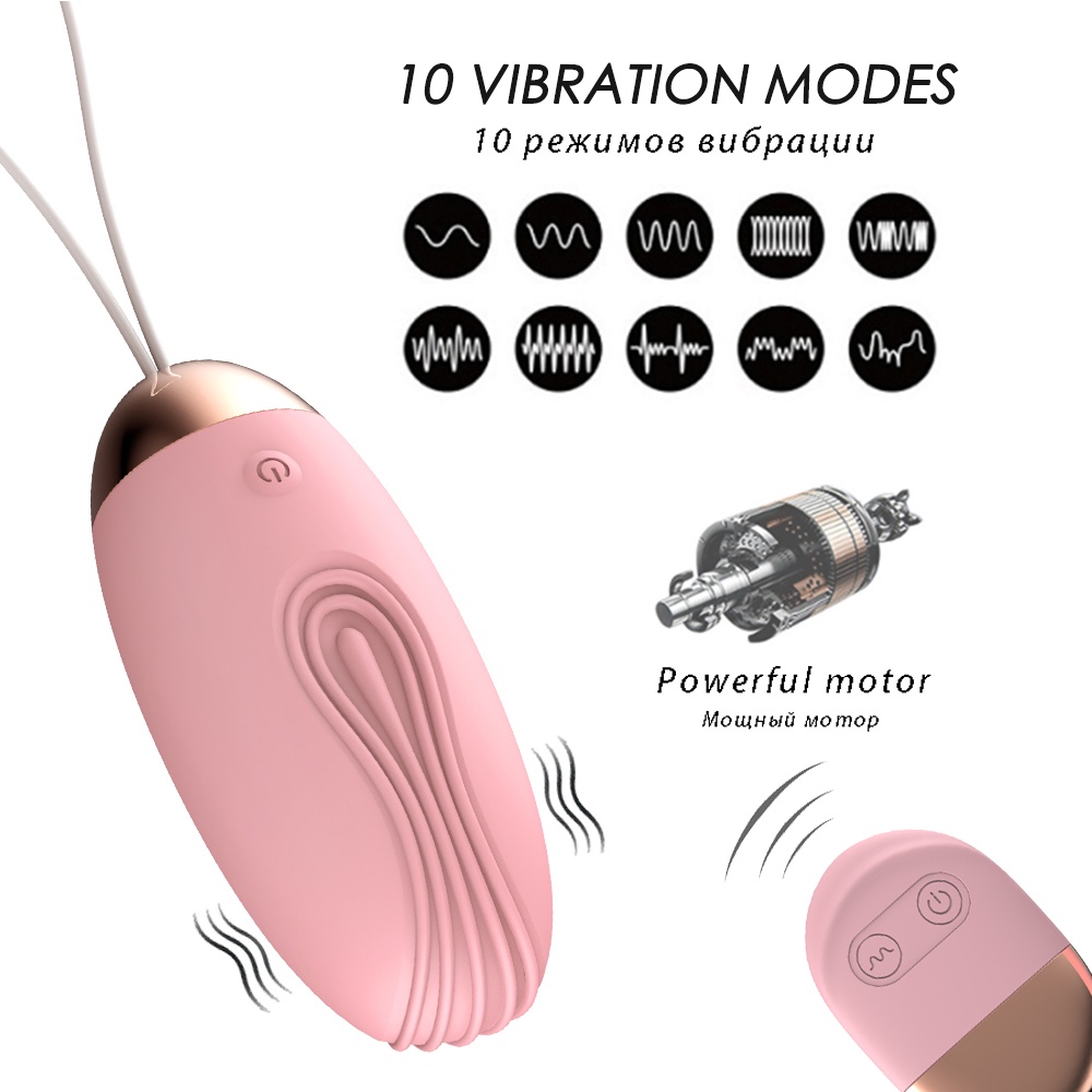 S Para Mujer Control Remoto Inalámbrico 10 Velocidades Huevos Vibrantes  Estimulador De Clítoris Pelota De Masaje Vaginal Vibrador De Punto G |  Shopee Colombia