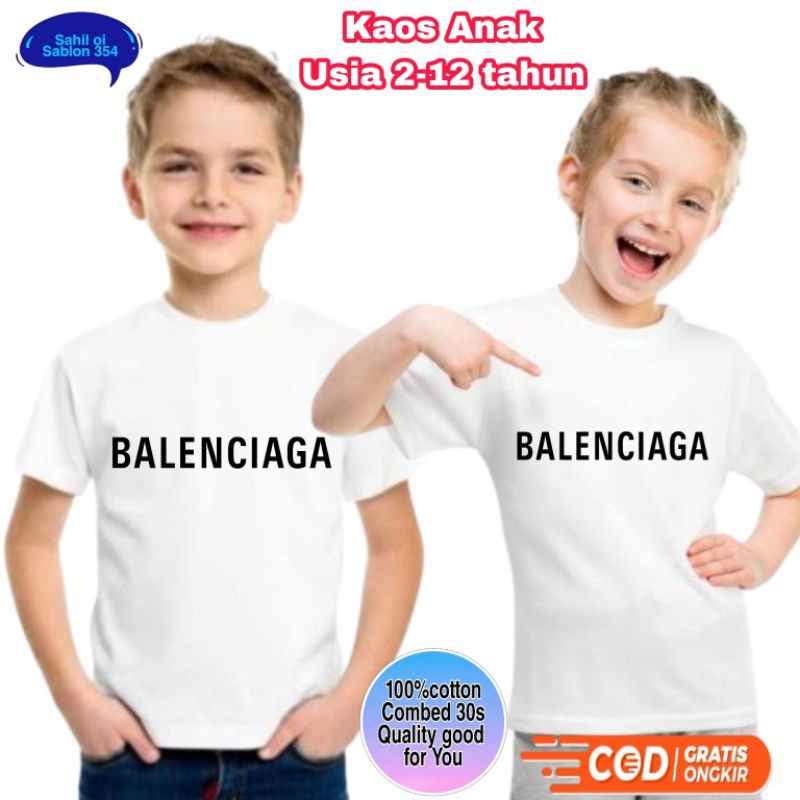 Camiseta Para Niños, Camisetas De Marca Ropa De Personaje Distro 1-12 Años  Peinado 30s