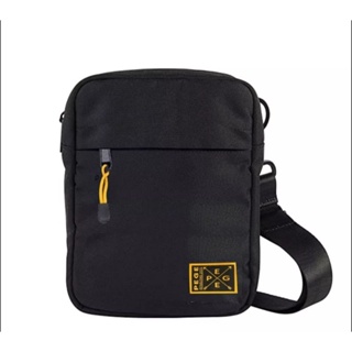 Bolso bandolera hombre liso negro Simple Casual