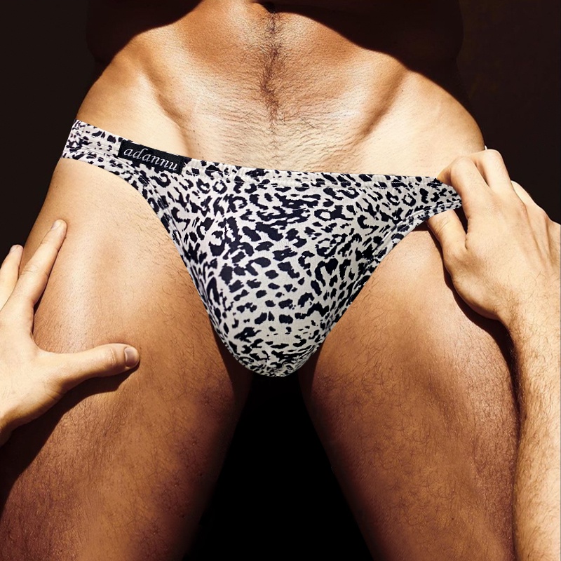 Nuevo Leopardo Ropa Interior Para Hombre Gay Hombres Calzoncillos