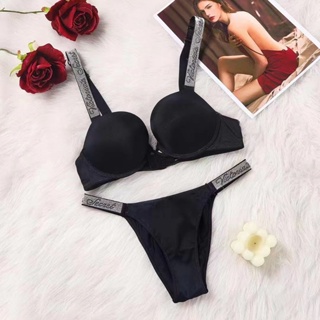 Victoria's Secret-Conjunto de lencería de talla grande para mujer