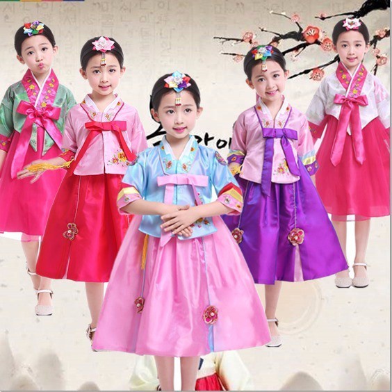 Uu Lifestyle Bebé Ropa Antigua Niños Daeongjin Hanbok Rendimiento Traje ...