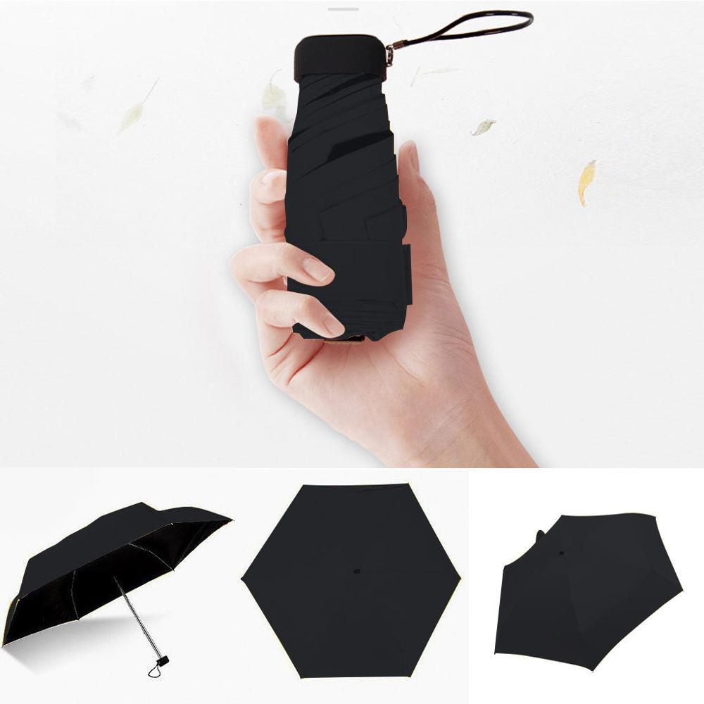 Sombrilla Compacta , Ligera Y Plegable , Apta Para Mujeres Shopee