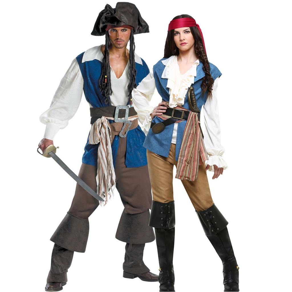 Último Juego Anime Cosplay Disfraz De Halloween Uniforme Pirata Hombre  Mujer Pareja Mascarada Fiesta Mujeres Adultos Piratas Del Caribe Cos |  Shopee Colombia