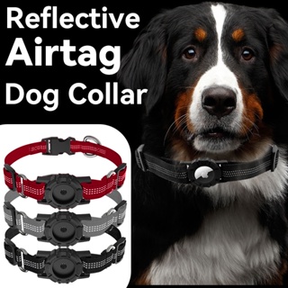 Collar Airtag Original para mascotas, Collar ajustable de cuero