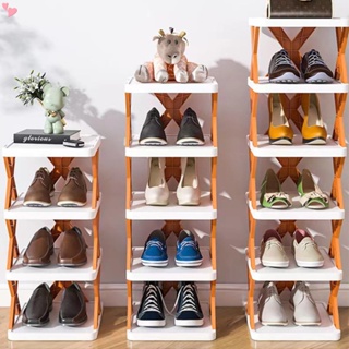 Cajas de zapatos de cartón, caja de zapatos transparente apilable para  almacenamiento con tapas, paquete de 6 (tamaño de zapatos planos)