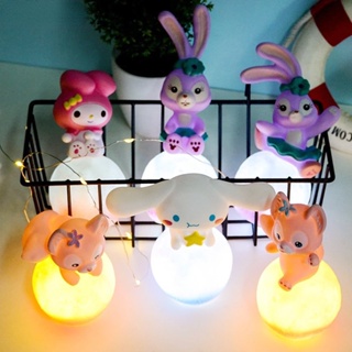 Comprar Luz de noche de conejo para el hogar, luz nocturna para niños,  habitación, decoración de cabecera, luminarias