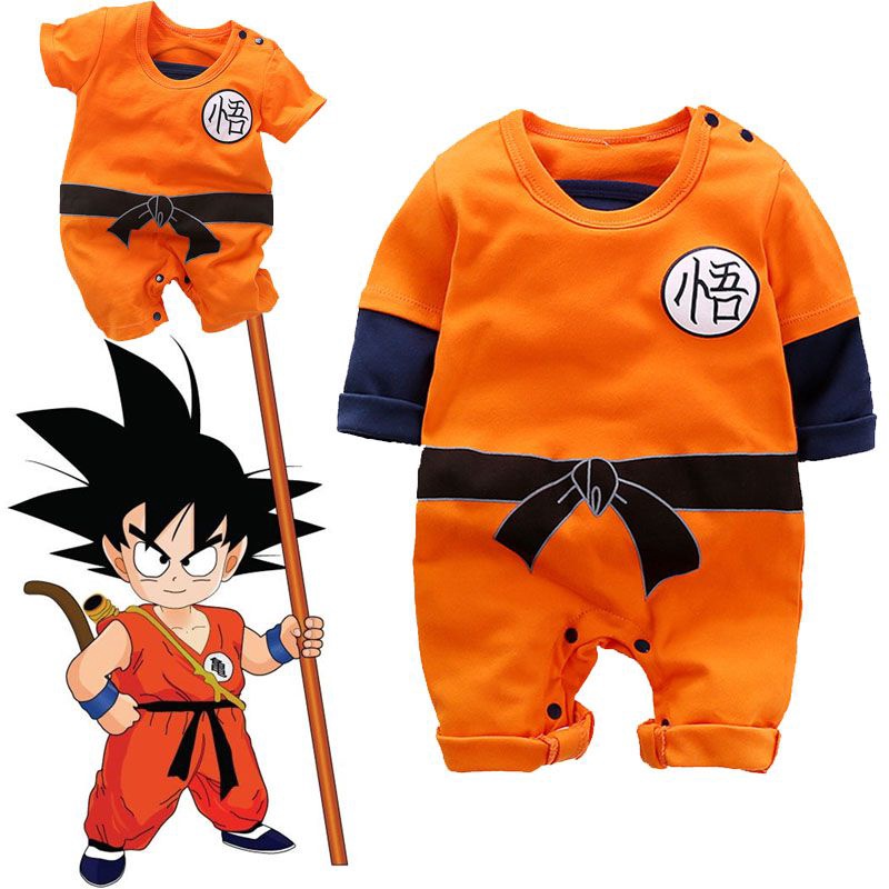 Mamelucos Bebe Vestido De Dragon Ball Mamelucos De Bebé Goku