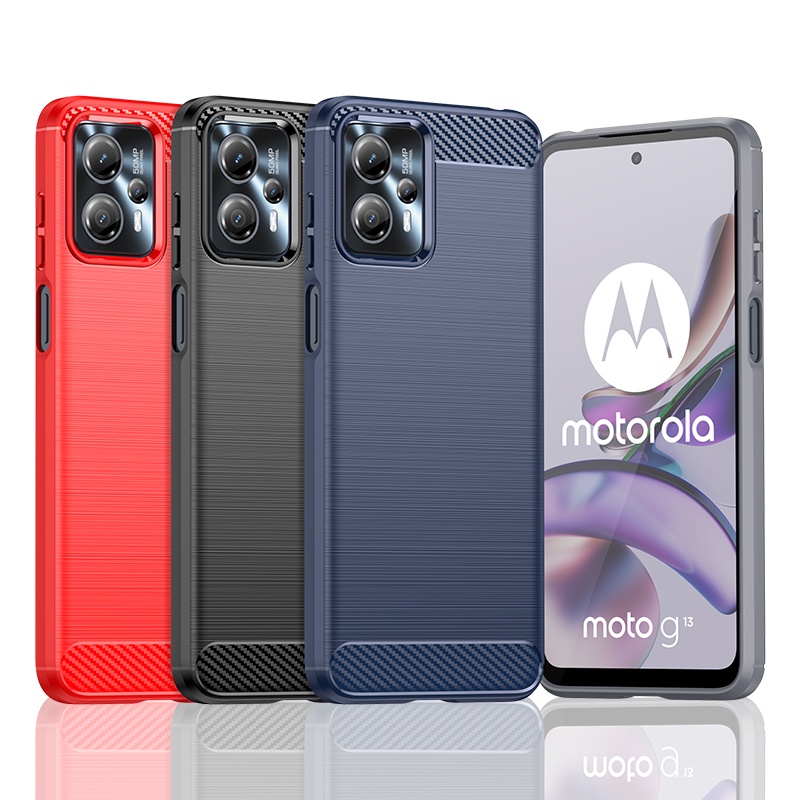 Funda de silicona suave para Motorola Moto G23, carcasa trasera