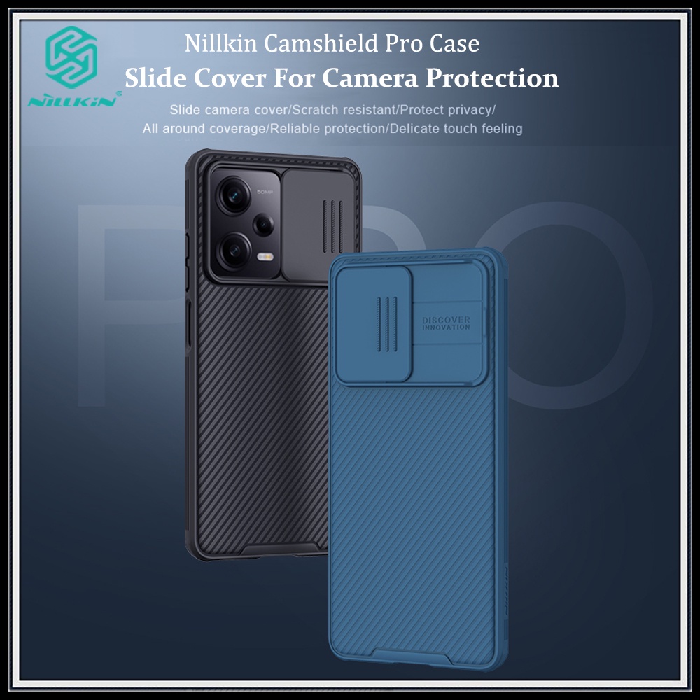 NILLKIN Carcasa Nillkin Camshield Pro Para iPhone 14 Pro - Negro