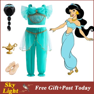 Las mejores ofertas en Trajes Azul para Mujer Princesa Jasmine