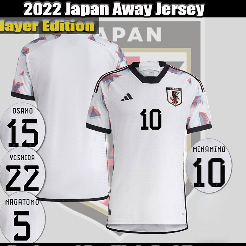 Camiseta De Futbol Para Hombres 2022 Grado Aaa Talla S 4XL Japon Blanca Shopee Colombia