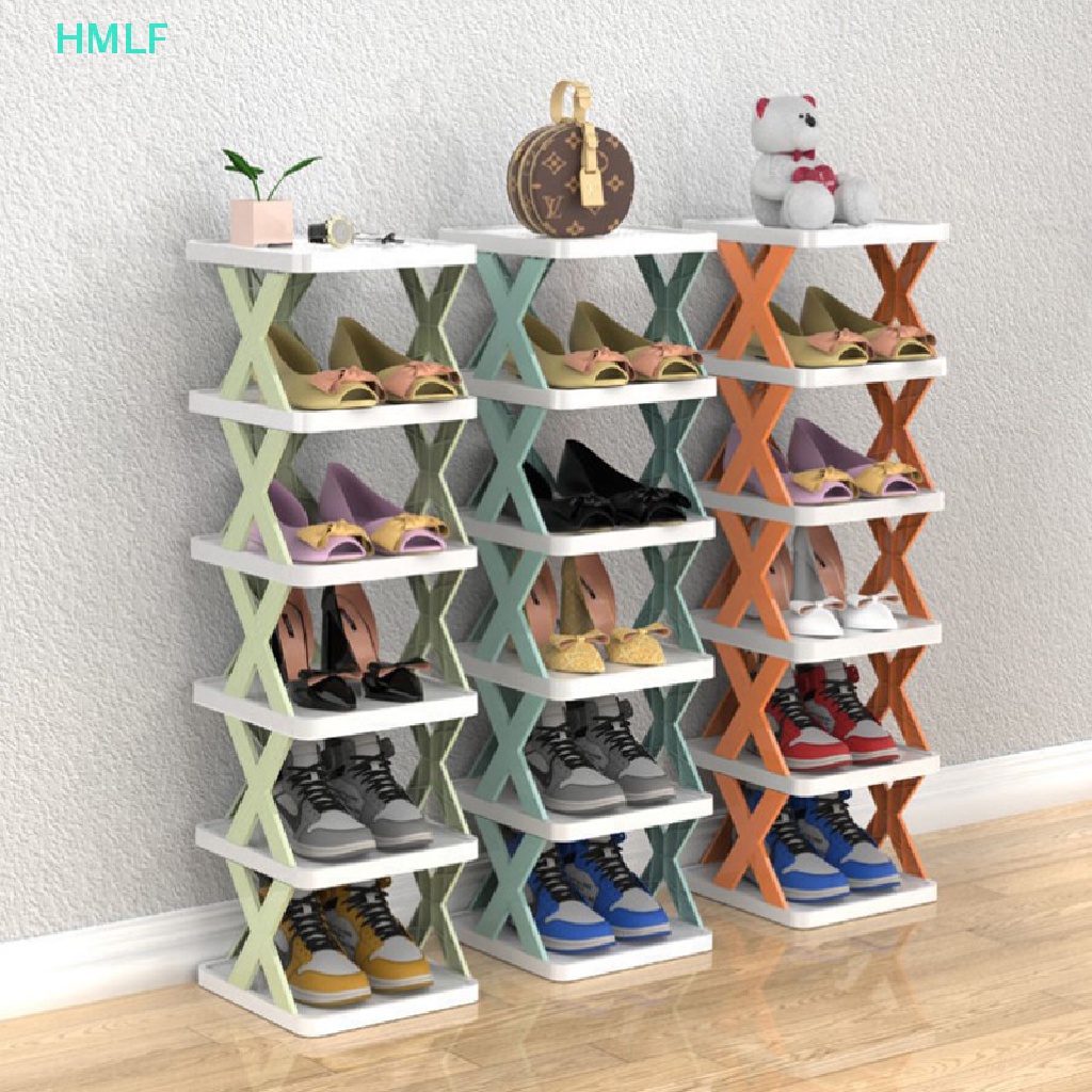 HM Zapatero Apilable Multicapa Organizador De Almacenamiento De Zapatos