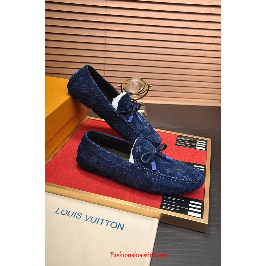 Zapatos Louis Vuitton Originales Lv Mocasines Azules