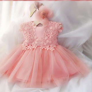 Vestido de princesa rosa para niñas, tutú para bebés recién nacidos, primer  cumpleaños, fiesta, Halloween, desfile, disfraz de Cosplay - AliExpress