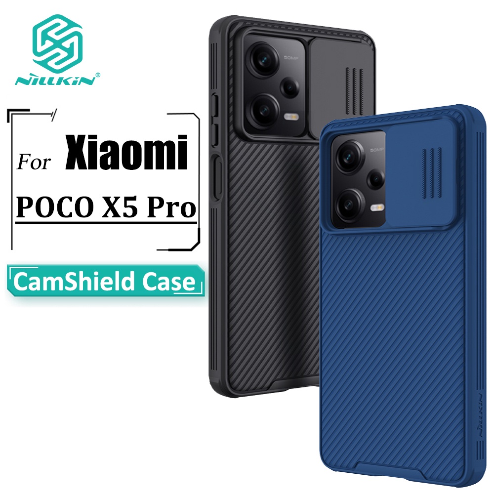 Para Xiaomi Redmi Note 12 5G Global / Poco X5 Diseño de cámara deslizante  TPU + PC