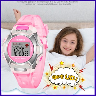 Reloj inteligente para niños y niñas, pulsera deportiva resistente al agua