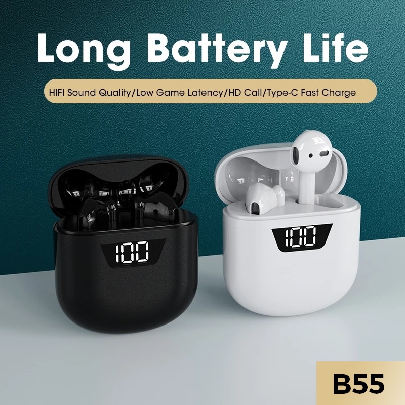 Auriculares Bluetooth Inalámbricos Agatige - Cancelación De Ruido, Gancho Para La Oreja, Hasta 3 Horas De Música, Color Negro